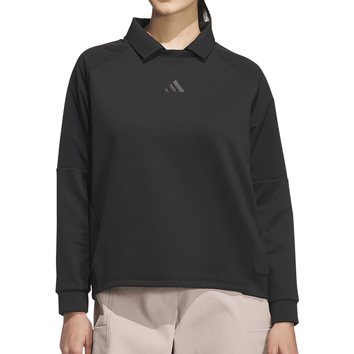 ビヨンド ザ コース ストレッチ ファブリックミックス プルオーバー