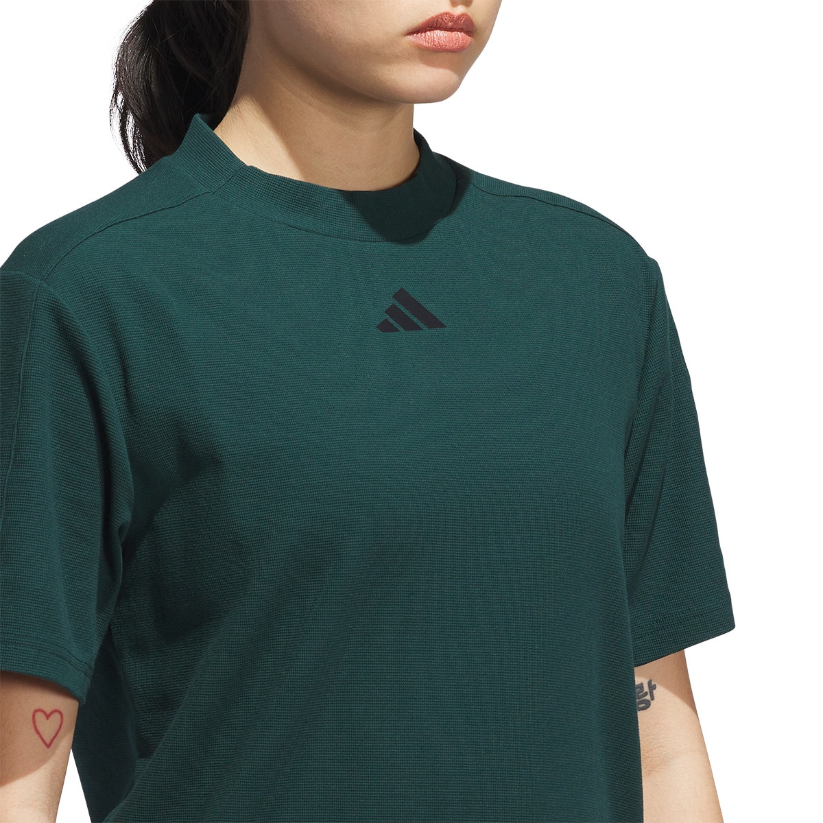 ビヨンド ザ コース ストレッチ ボックスシルエット 半袖ワンピース