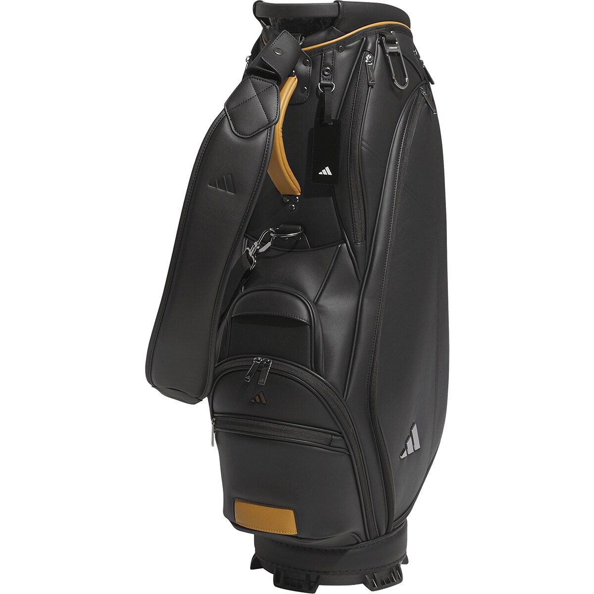 adidas キャディバック AWR92 adidas/アディダス キャディバッグ AWR92 ホワイト ブラック 9型