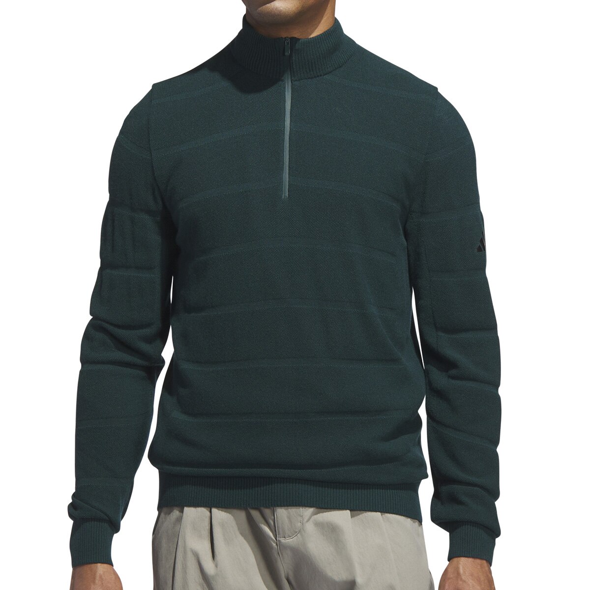 ストレッチ アディゼロ ハーフジップセーター(中間着(セーター