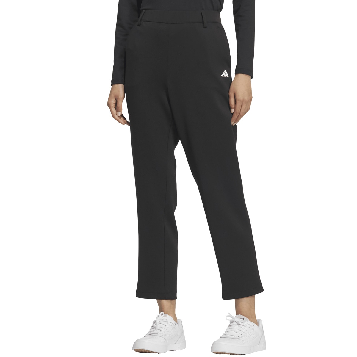 ストレッチ 段ボールニット アンクルパンツ レディス(ロングパンツ