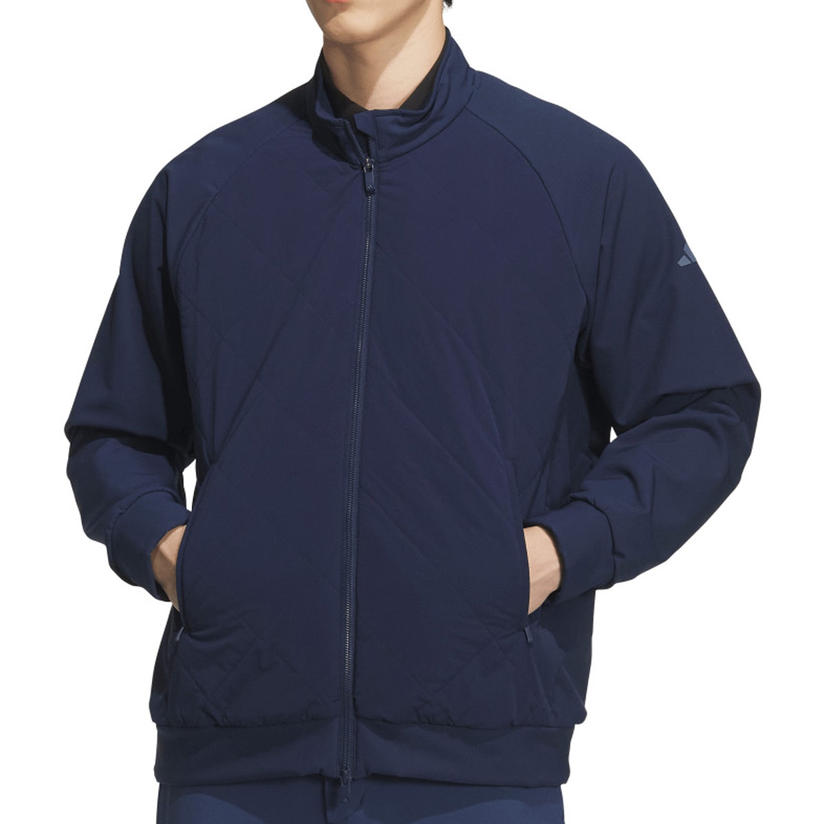 COLD.RDY?ストレッチ 裏起毛 キルトコンビネーション フルジップ