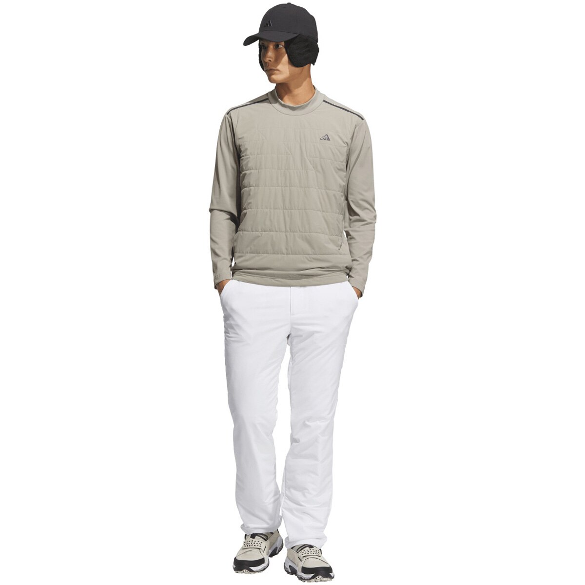 ストレッチ アディゼロ Frost Guard キルトコンビネーション モック