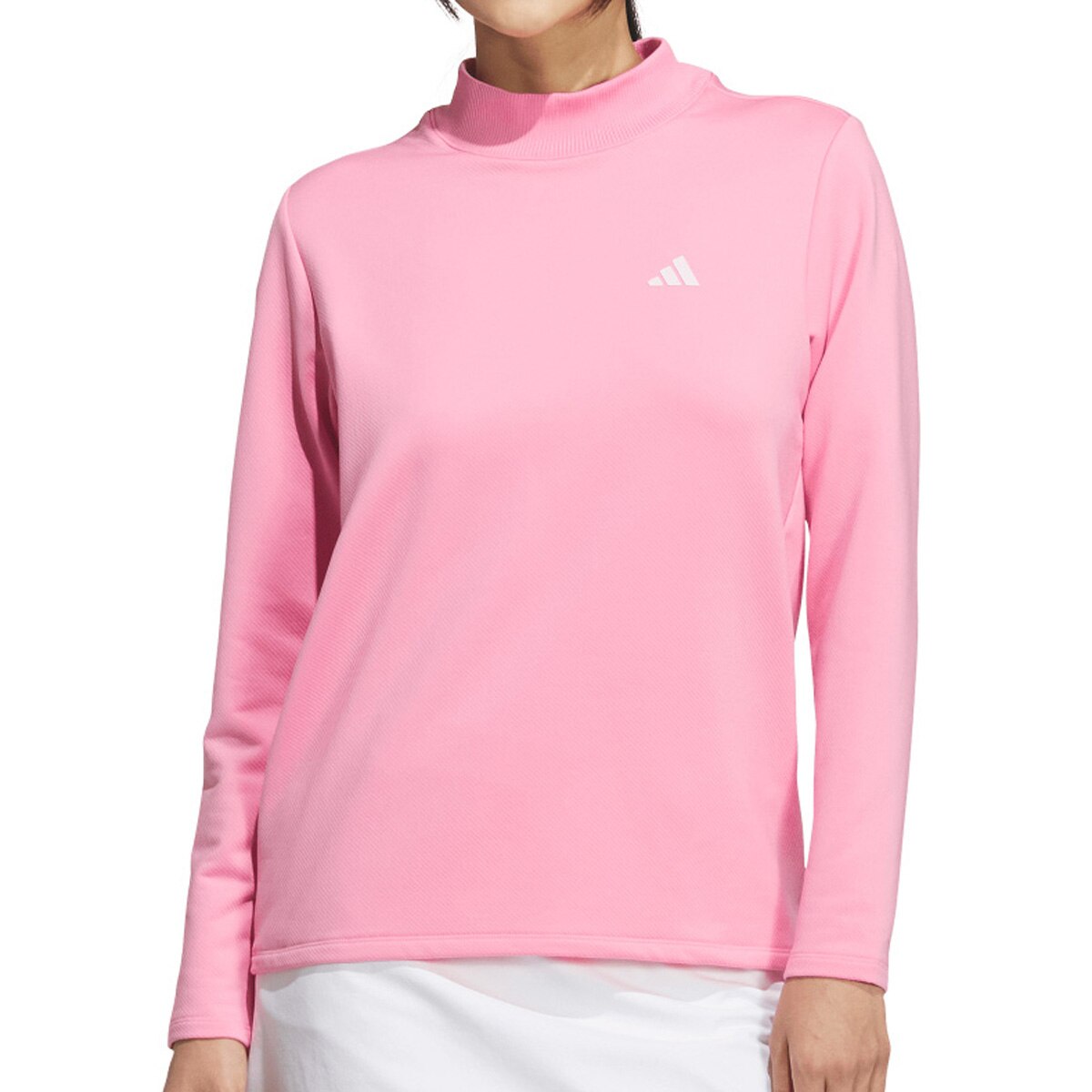 PGG ◾️長袖モックネック◾️ ピンク COLD.RDY ストレッチ ワーディング モックネック長袖シャツ レディス