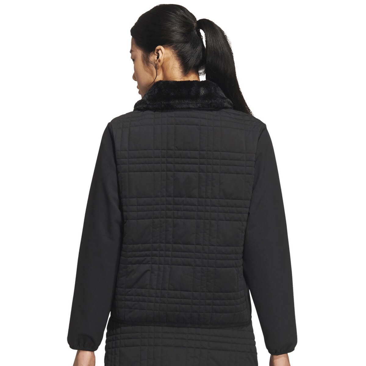 COLD.RDY デタッチャブルカラー キルトジャケット レディス(アウター