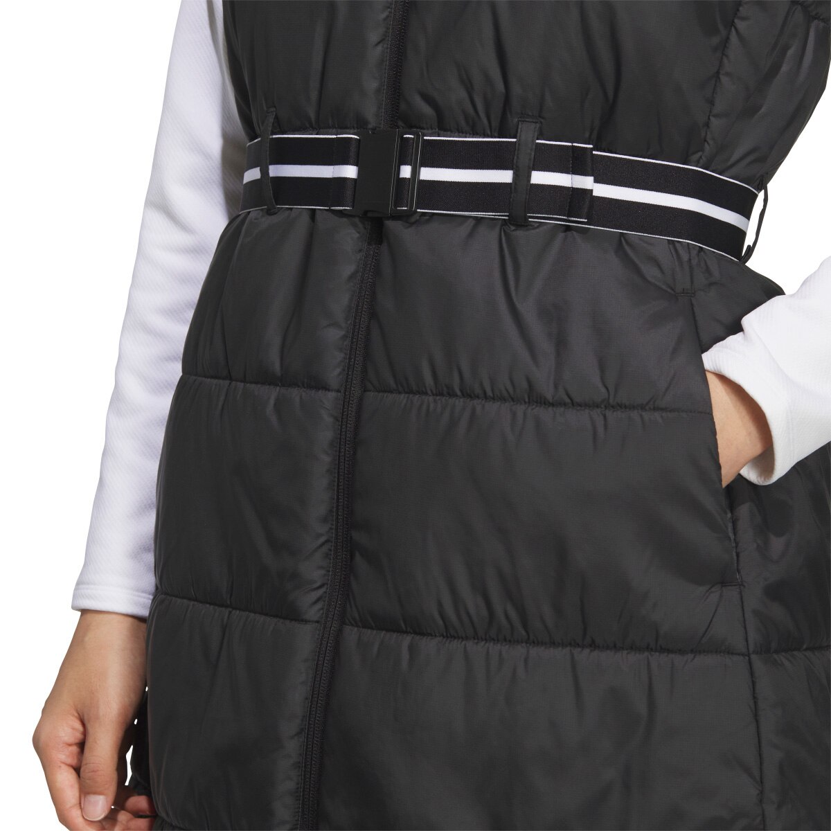 WIND .RDY フルジップ ロングベスト レディス(ベスト)|Adidas