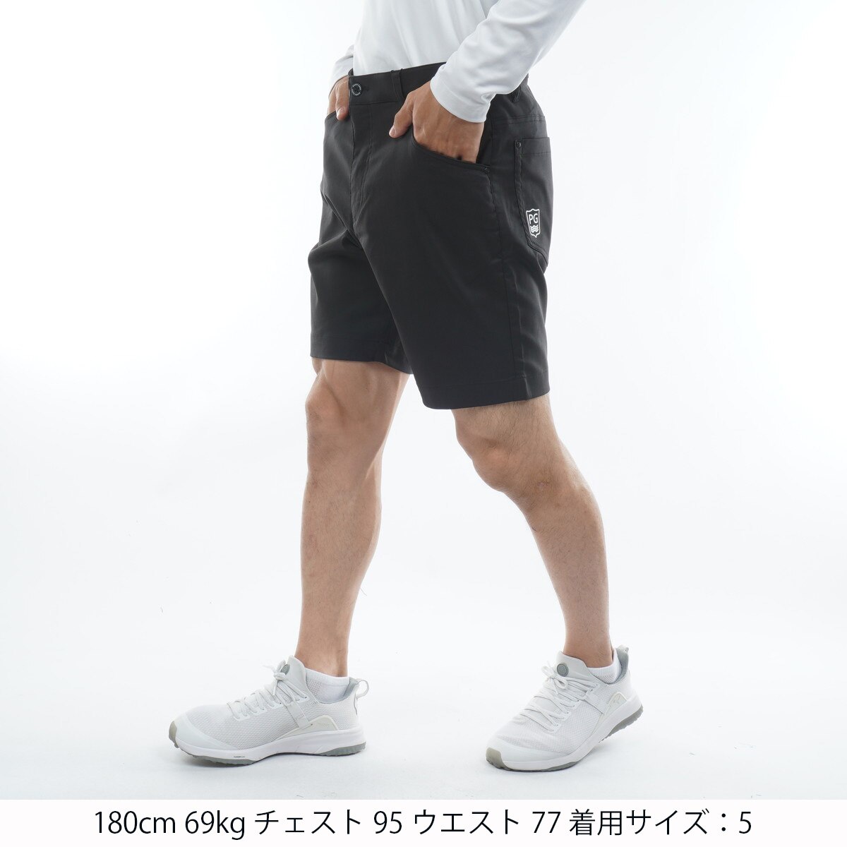 ドビーストレッチ P＆Iショートパンツ(ハーフパンツ)|PEARLY GATES