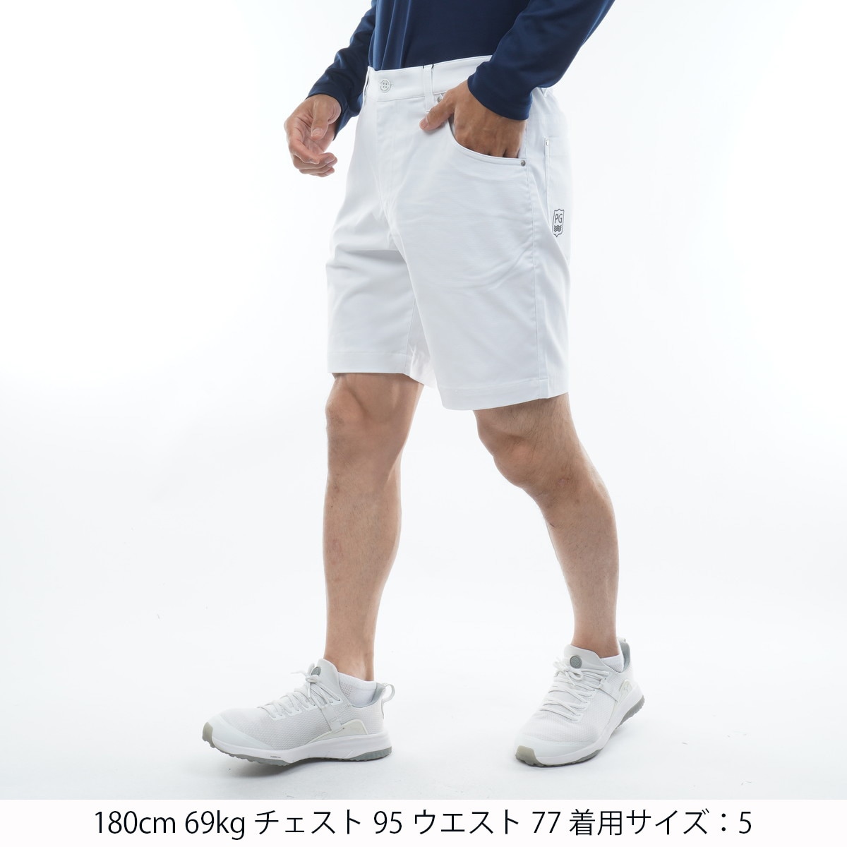 ドビーストレッチ P＆Iショートパンツ(ハーフパンツ)|PEARLY GATES
