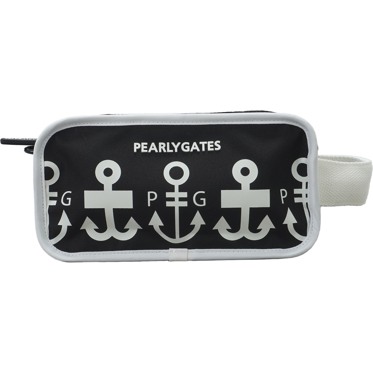 ロゴアンカー柄 マルチラウンドポーチ(ラウンドバッグ)|PEARLY GATES