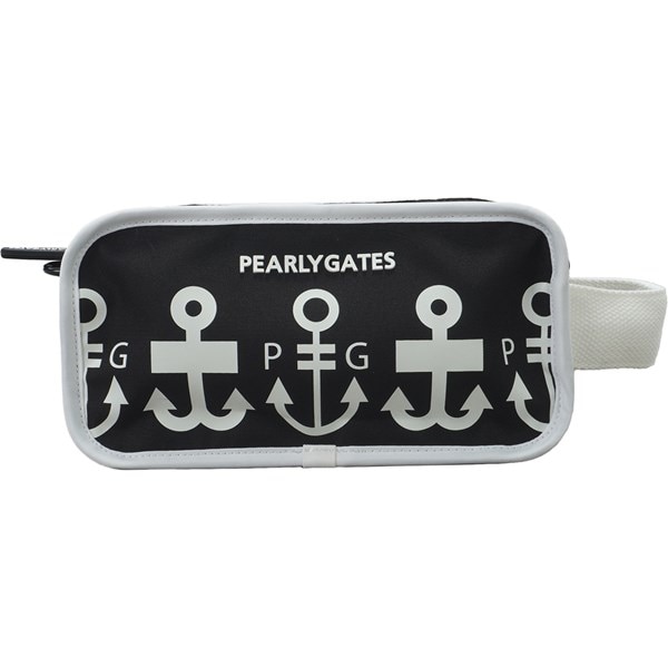 ロゴアンカー柄 マルチラウンドポーチ(ラウンドバッグ)|PEARLY GATES(パーリーゲイツ) 0535284803の通販 - GDOゴルフ ショップ(0000789906) 【新品未使用】パーリーゲイツ スマイルラウンドポーチ ゴルフバッグ お出掛け