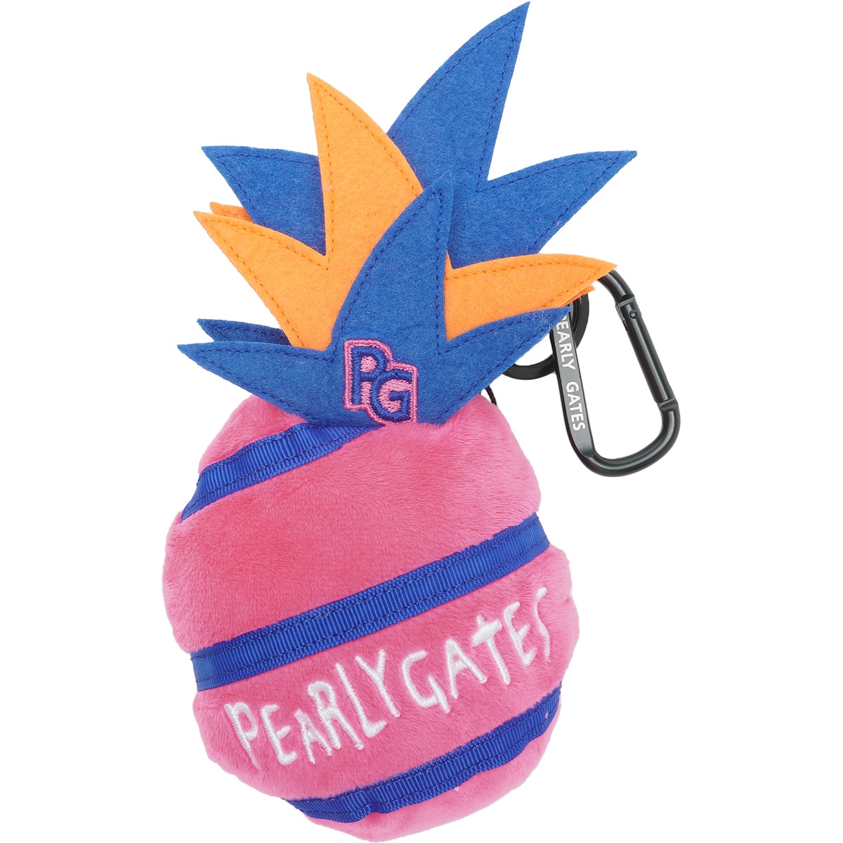 パイナップルぬいぐるみポーチ(ラウンドバッグ)|PEARLY GATES(パーリー