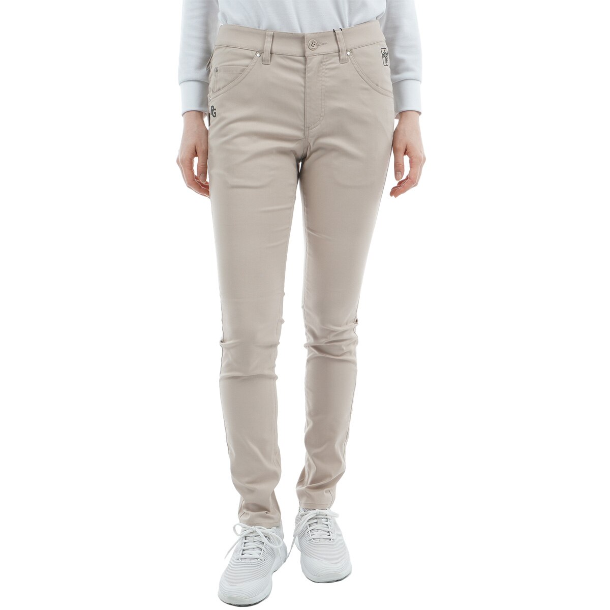 ドビーストレッチ P＆Iノータックパンツ レディス(ロングパンツ