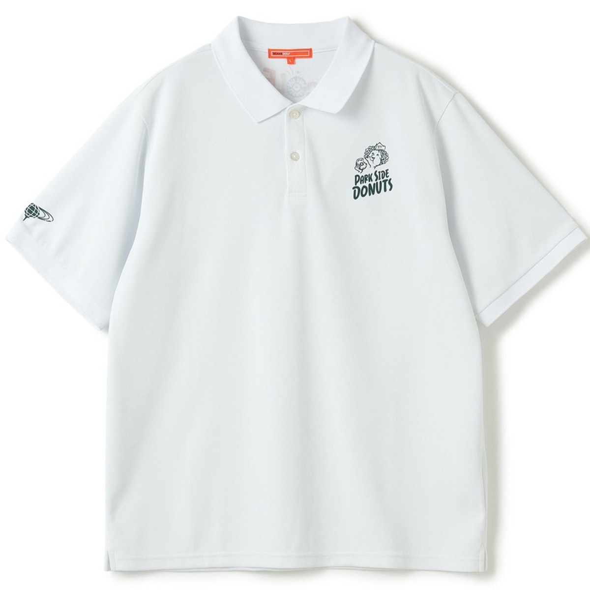 ■美品 BEAMS ビームス ゴルフ ポロシャツ ホワイト XL BEAMS GOLF ビームスゴルフ 半袖ポロシャツ ホワイト系 XL