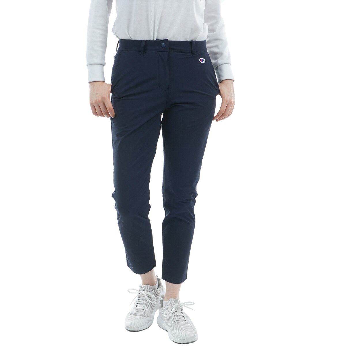 CPG GOLF ネイビー スリムフィットパンツ CPG GOLF ネイビー スリムフィットパンツ ゴルフウェア ボトムス