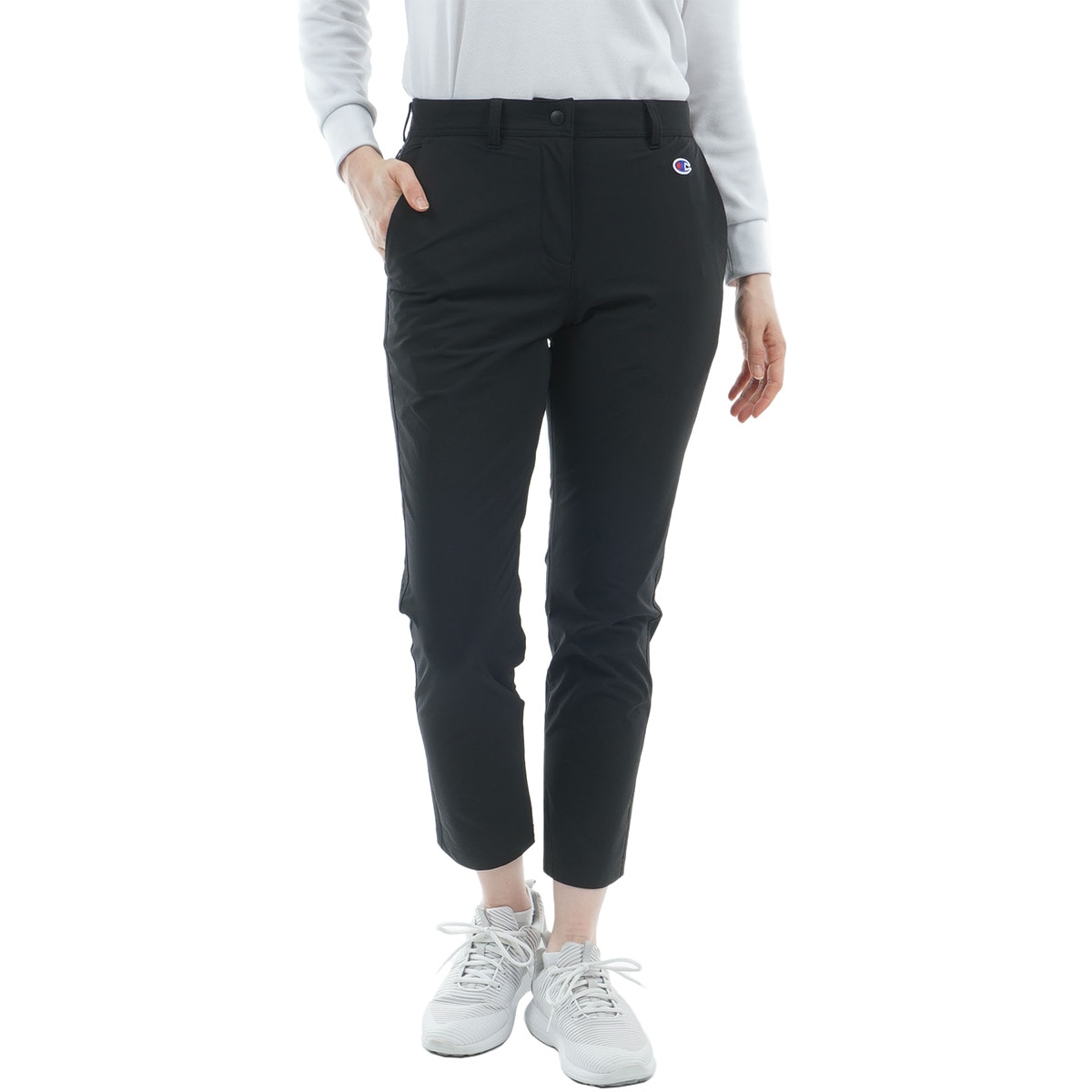 撥水 ストレッチダブルクロス ロングパンツ レディス(ロング