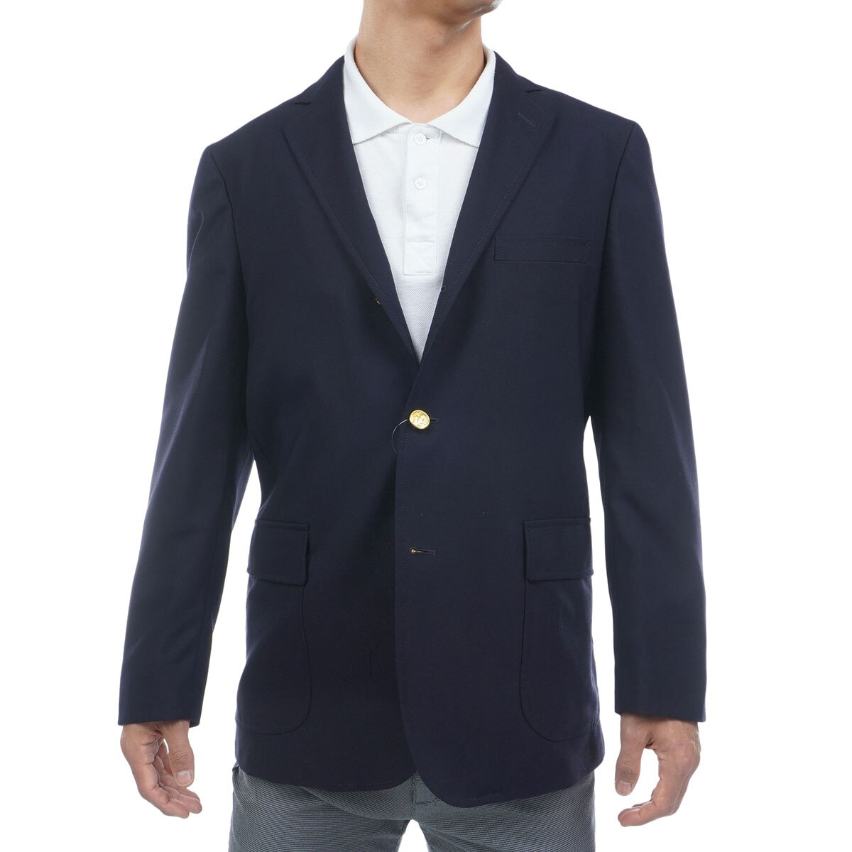 オンラインストア限定 コンバットウール 段返り3釦 マディソンブレザー