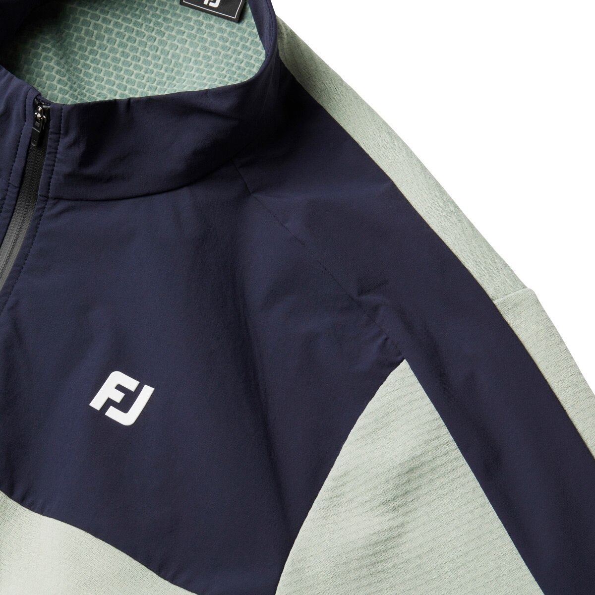 ストレッチ ハイブリッド3Dハーフジップジャケット(アウター(ブルゾン