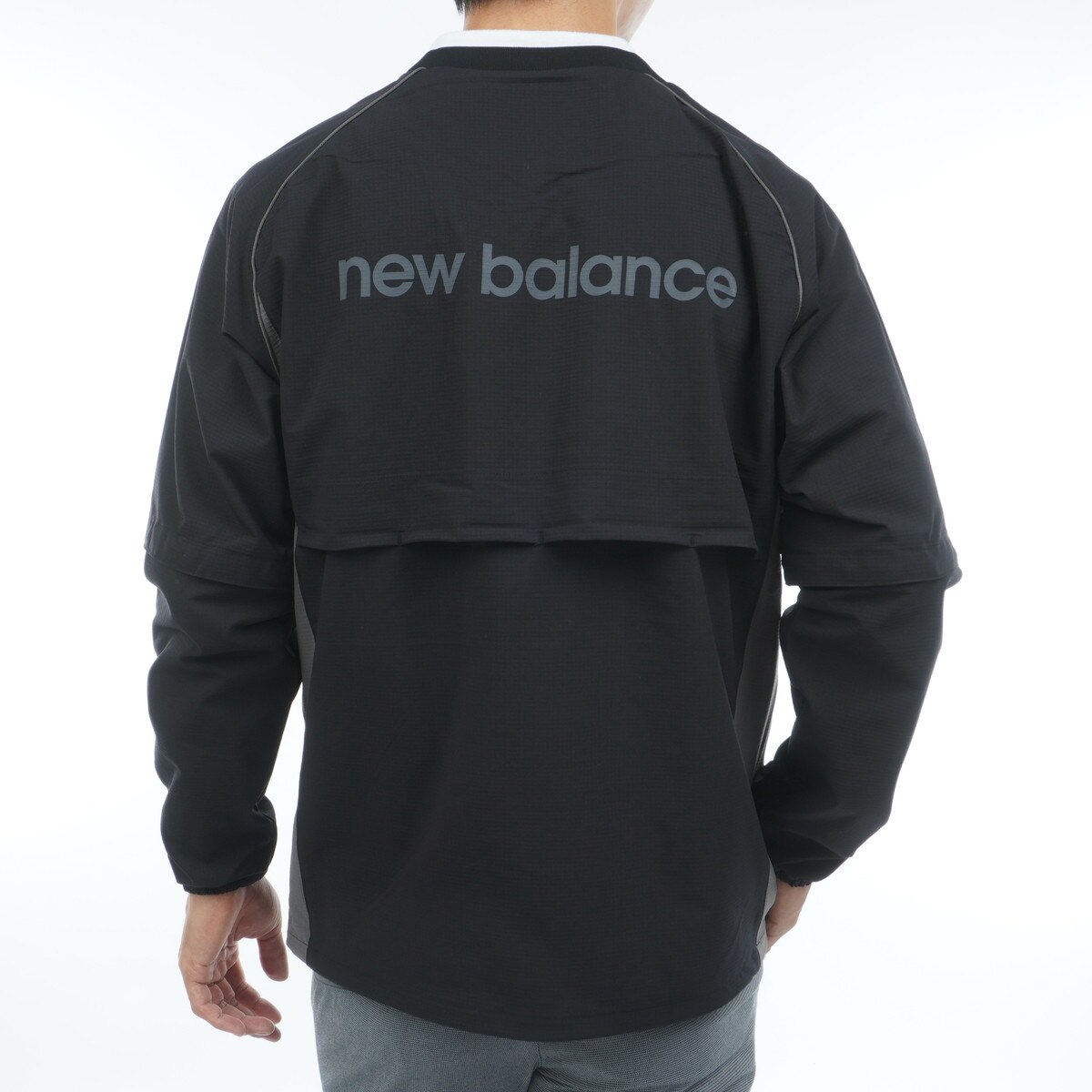 2WAY リップストップ ストレッチ クルーネックスニードジャケット