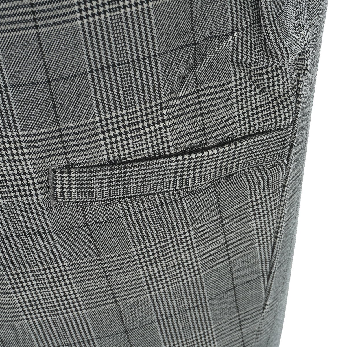 グレンチェック ワイドテーパードロングパンツ(ロングパンツ)|New