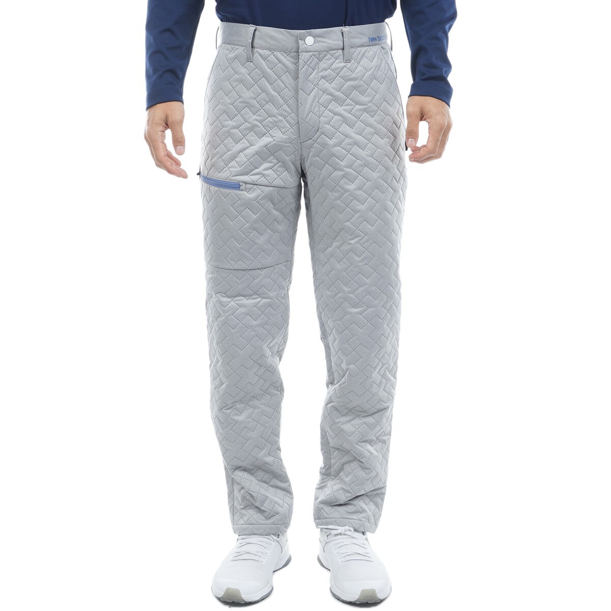 チェッカープレートソニックキルト ストレッチ テーパードパンツ