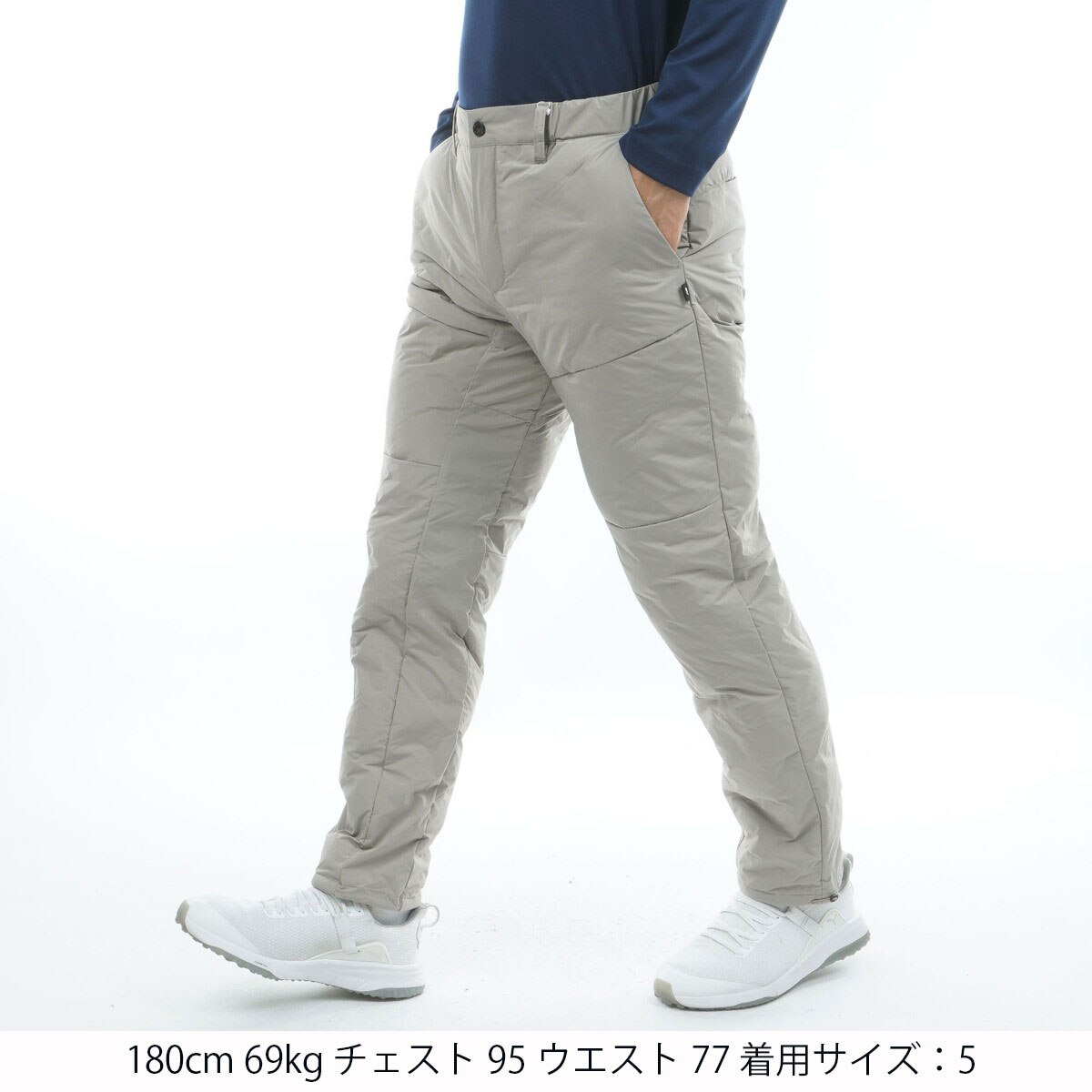 ポケットウィーヴ 中綿テーパードロングパンツ(ロングパンツ)|New