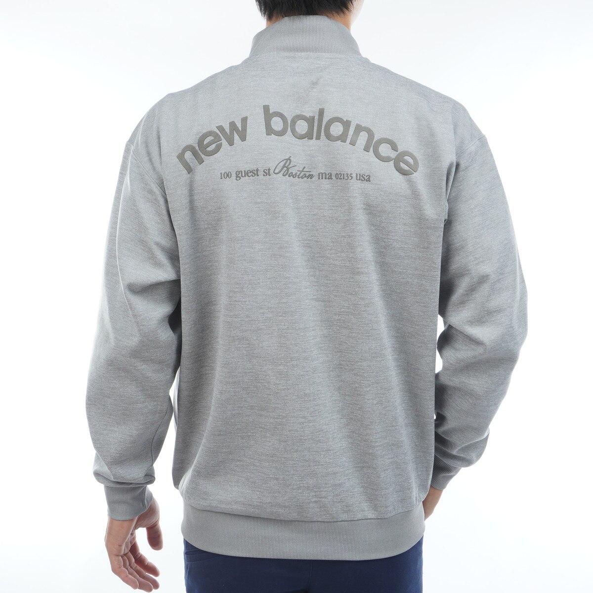 ライトダンボール フルジップスタンドプルオーバー(中間着(セーター