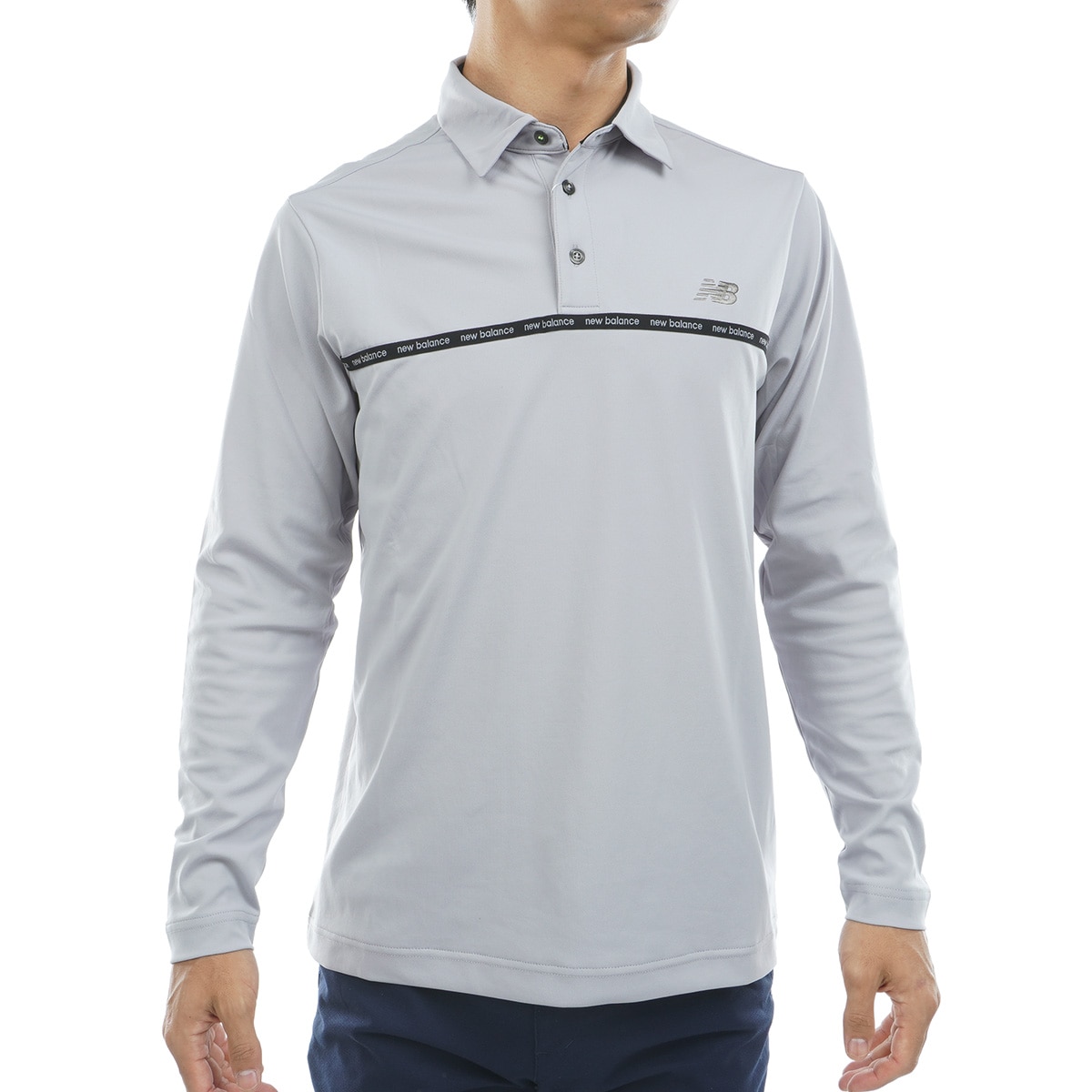 メッシュリバース ストレッチ長袖共衿ポロシャツ(長袖シャツ