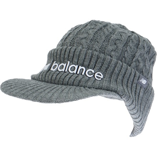 ニューバランス ケーブルニッティング×リブニッティング ブリムビーニー