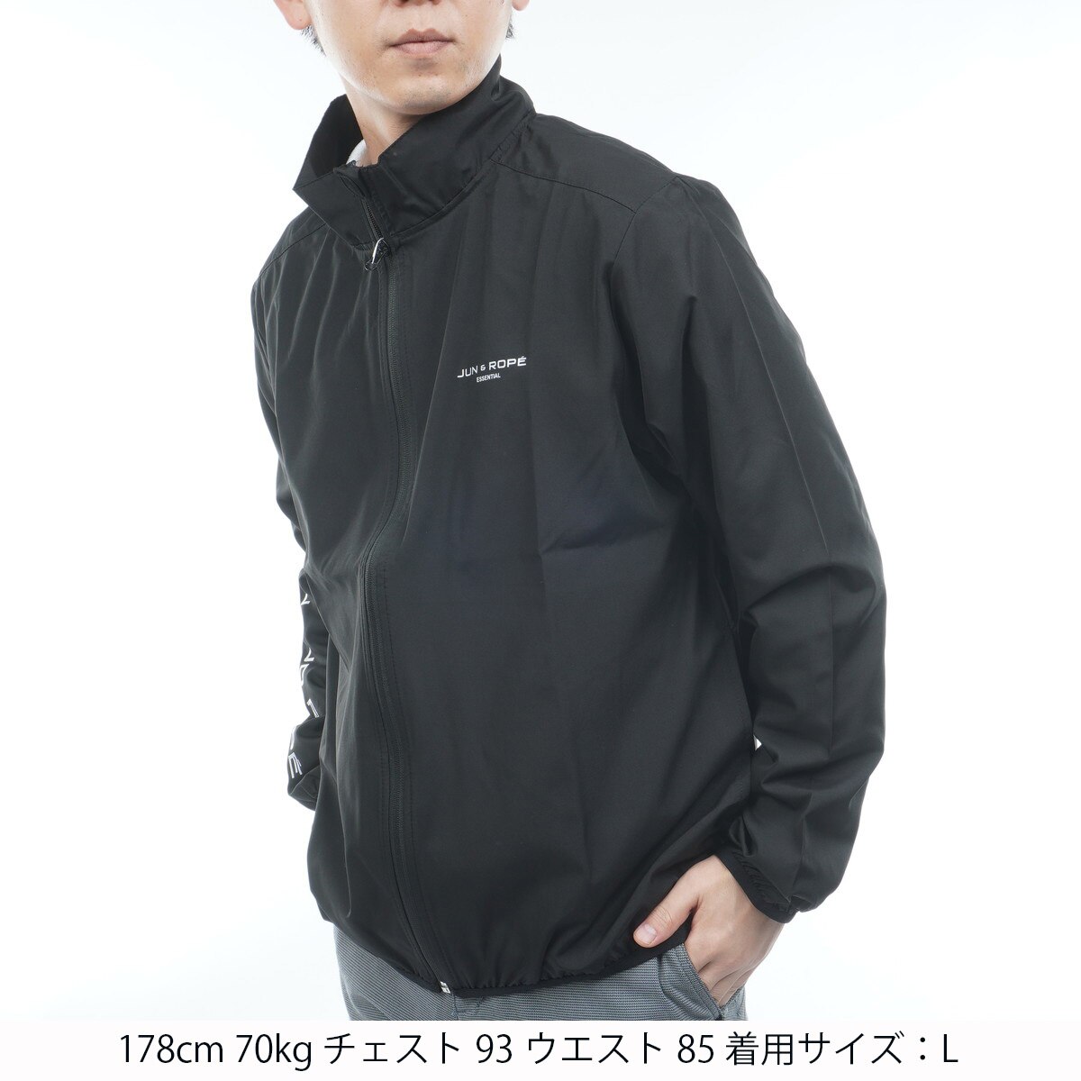ESSENTIAL 撥水 ウインドブレーカー(アウター(ブルゾン、ウインド