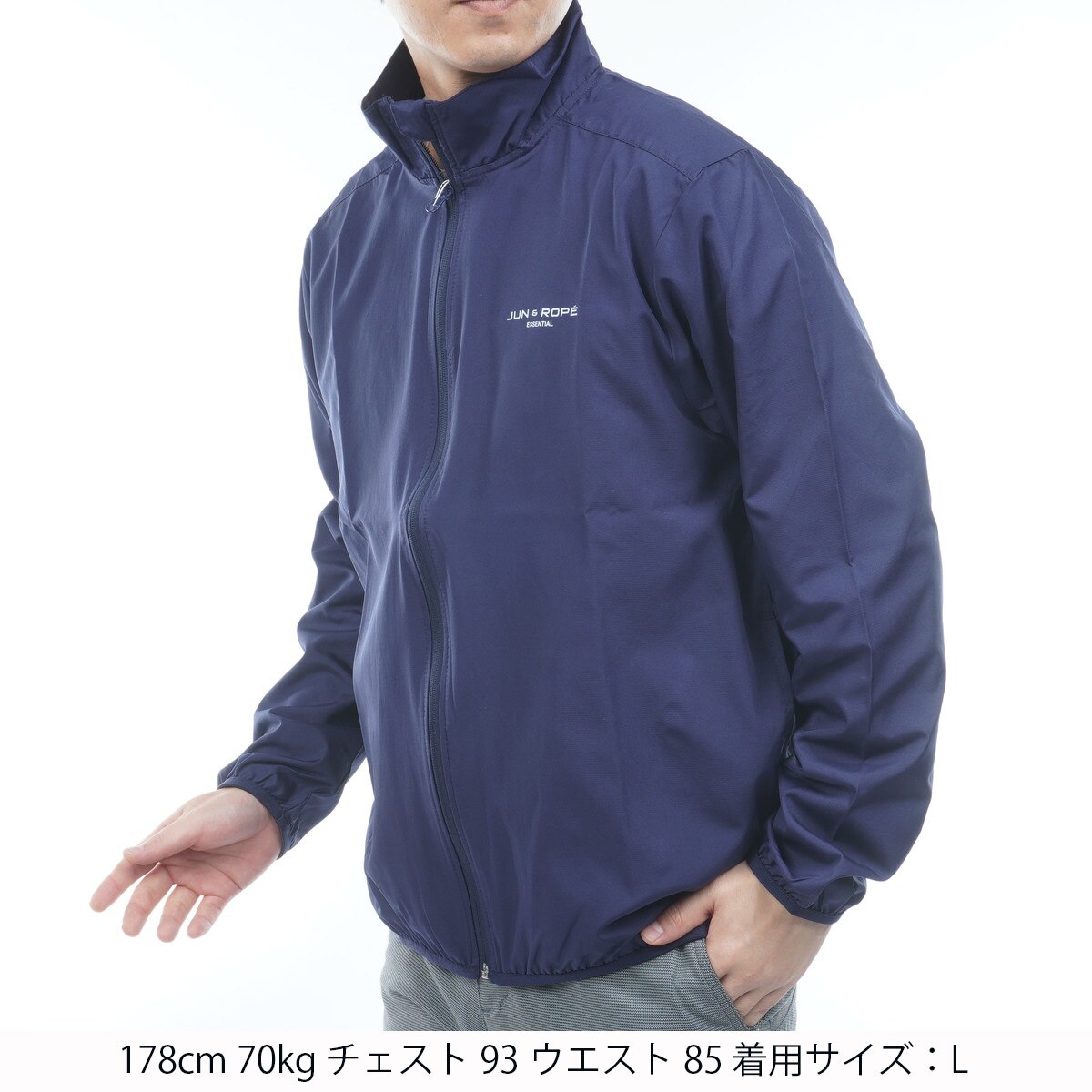 ESSENTIAL 撥水 ウインドブレーカー(アウター(ブルゾン、ウインド