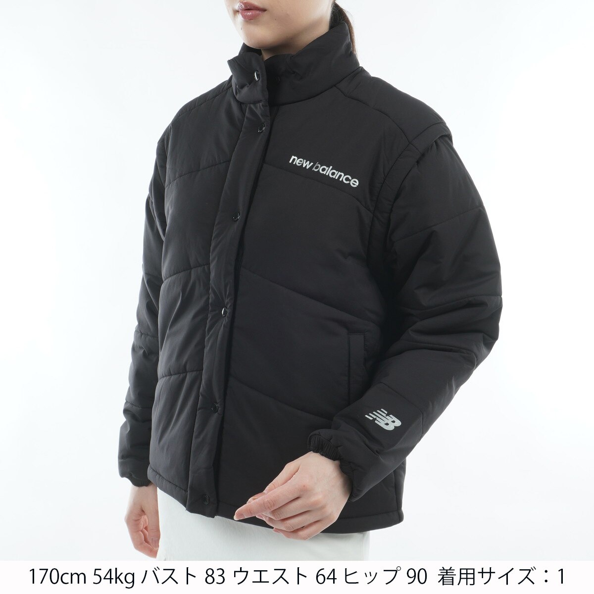 2WAY タフタ 中綿フルジップブルゾン レディス(アウター(ブルゾン