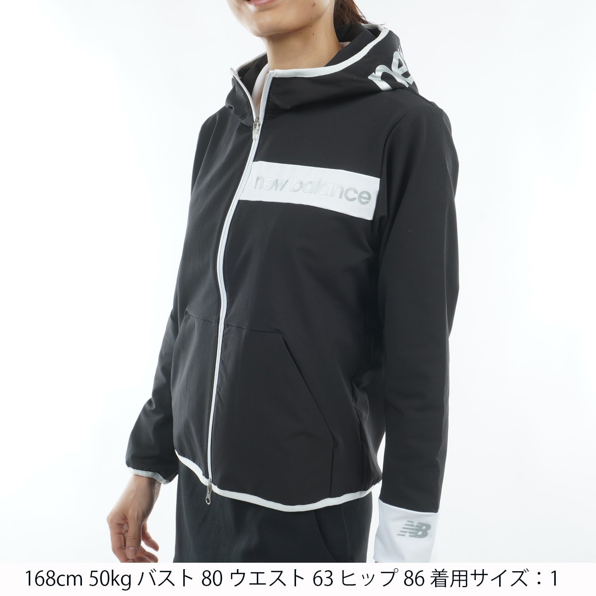 カルゼ ストレッチ フルジップフーディーブルゾン レディス(アウター