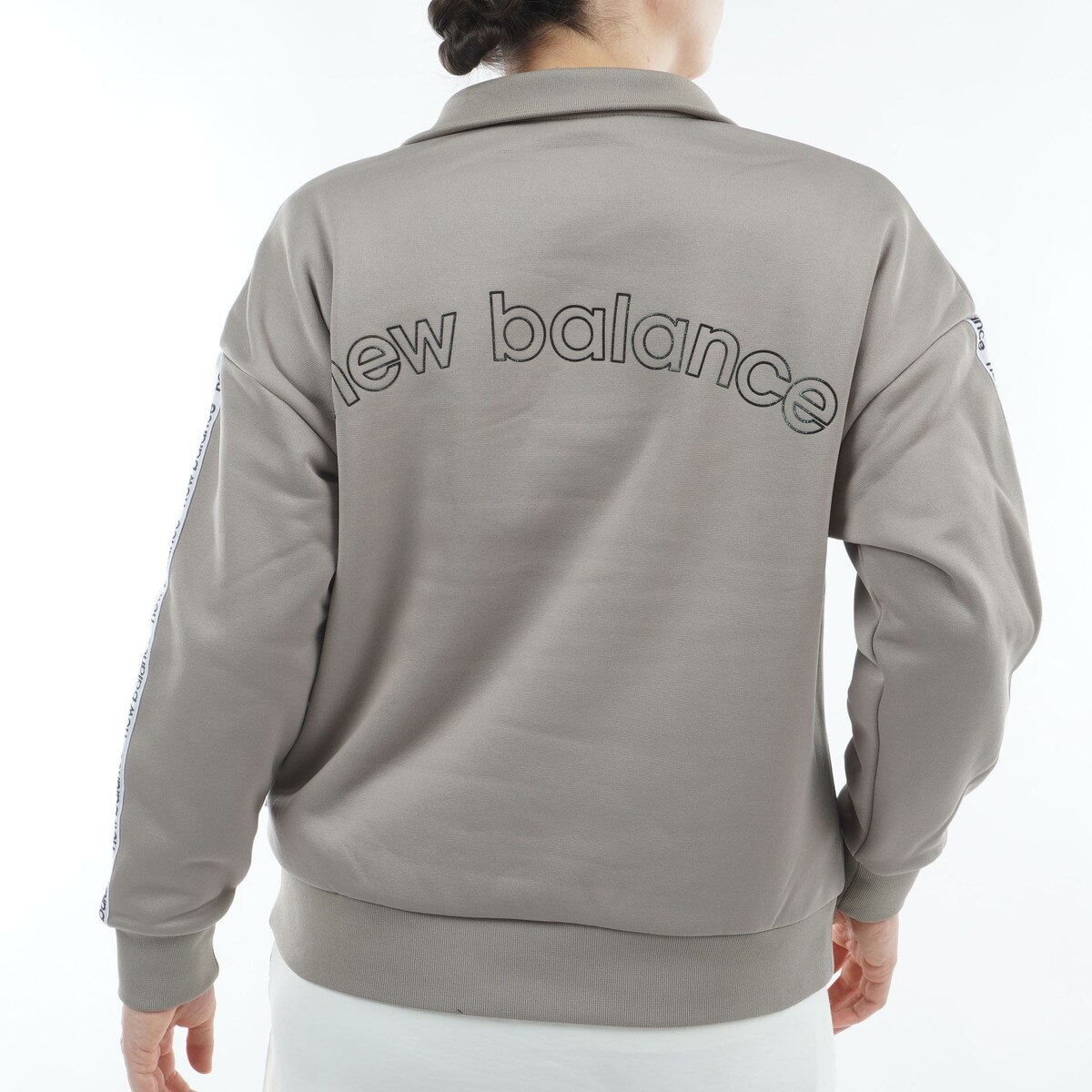 インレイ裏フリース ハーフジッププルオーバー レディス(中間着