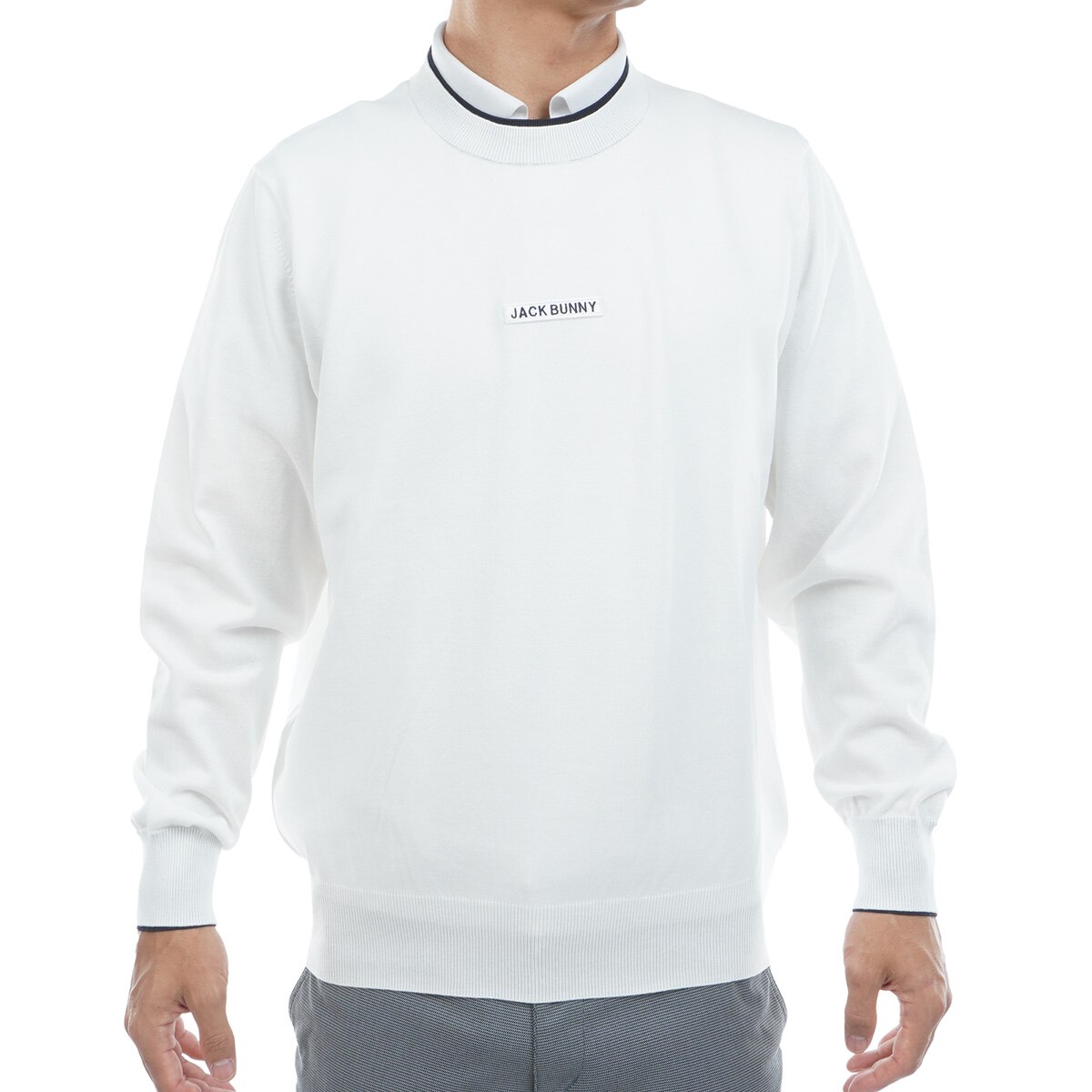 新品■19,800円【ジャックバニー】メンズ　セーター　5/L ゴルフウェア 白 楽天市場】ジャックバニー（セーター｜メンズウェア）：ウェア<ゴルフ