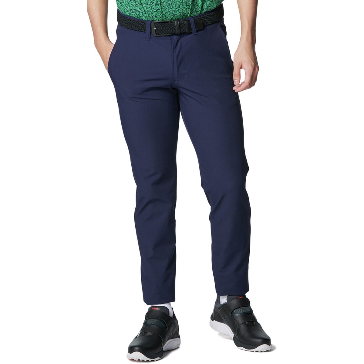 【新品】UNDERARMOUR　GOLFメンズパンツMネイビー4WAYストレッチ UNDER ARMOUR ゴルフ メンズパンツ｜メンズウエア｜ゴルフ｜スポーツ