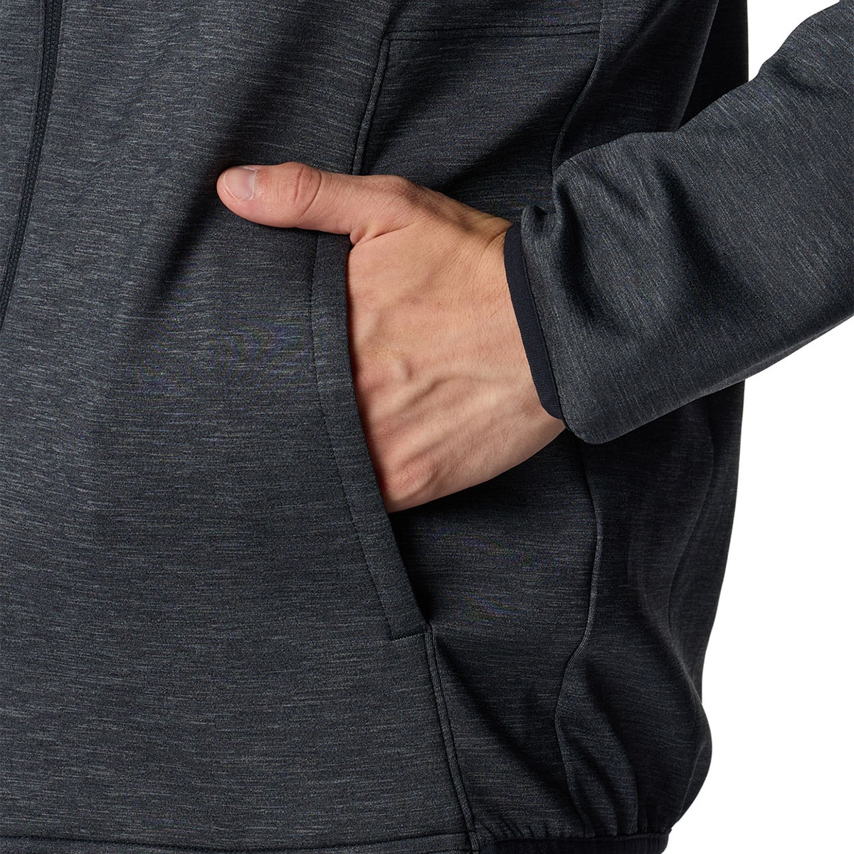 ストレッチ UA ドライブ ミッドレイヤー フルジップジャケット