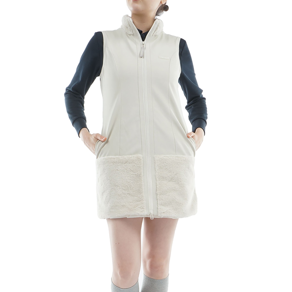 PGゴルフワンピース BEAMS GOLF（ビームス ゴルフ）ORANGE LABEL / 裾プリーツ