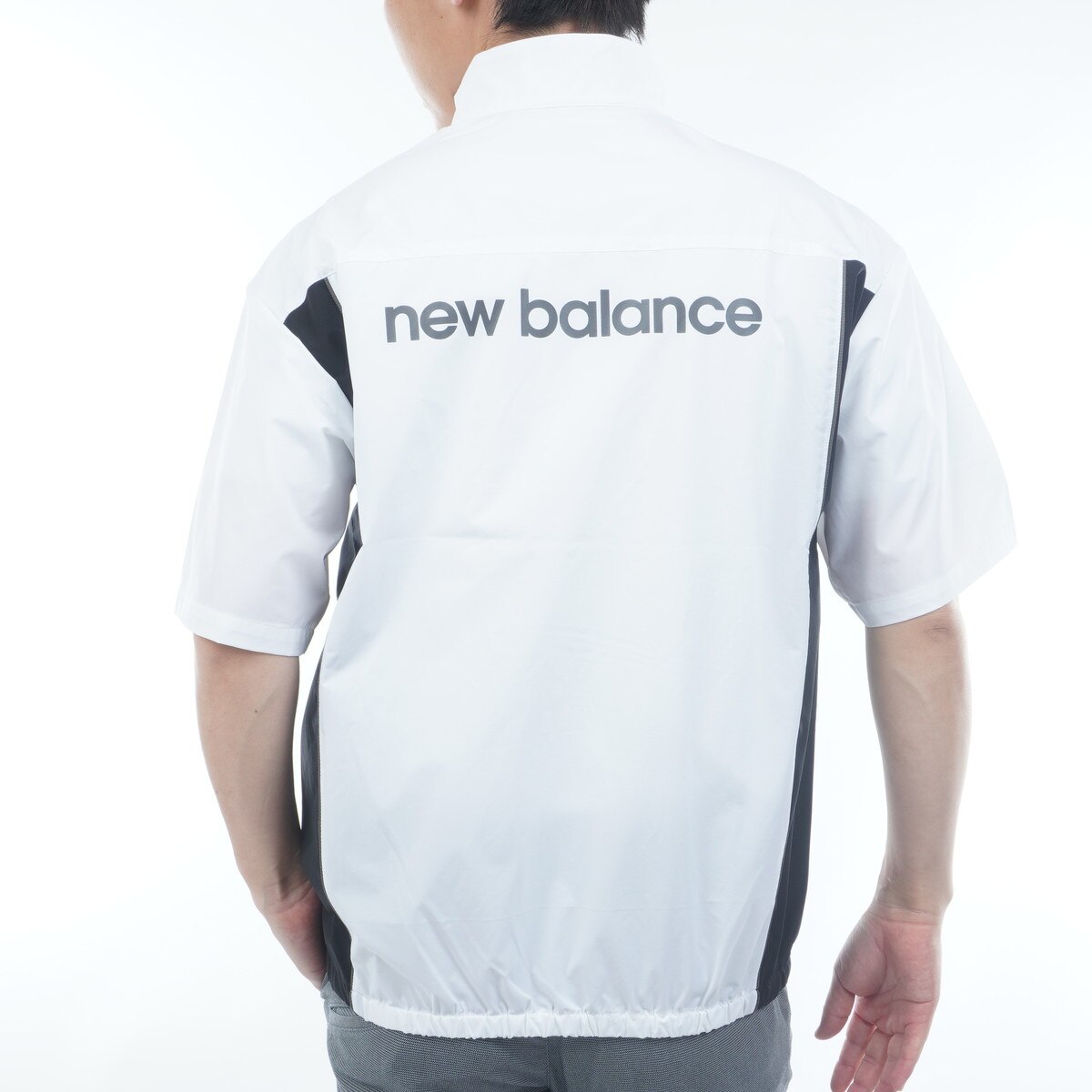 マットタフタ 5分袖スタンドジップブルゾン(アウター(ブルゾン