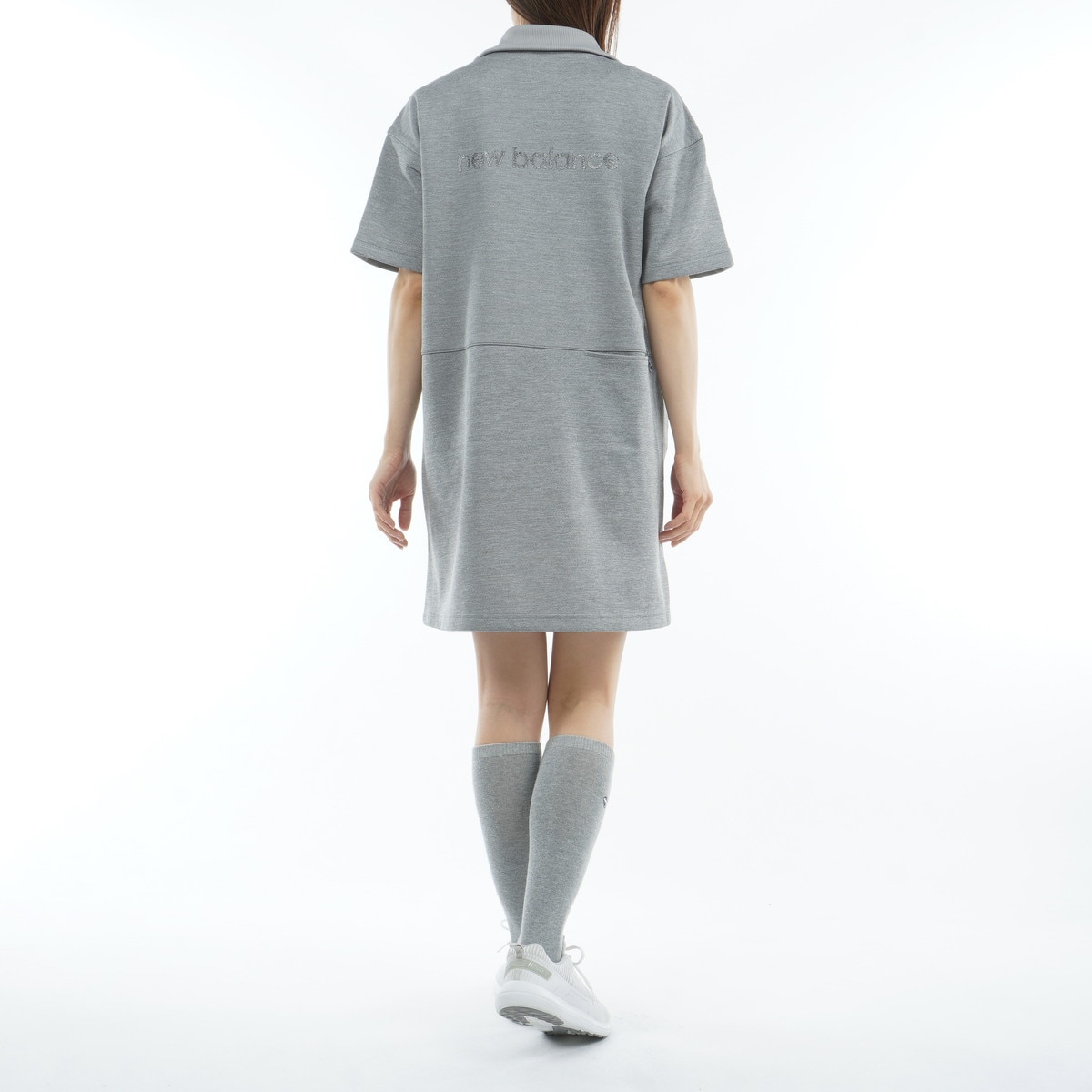 アウトレット】ダンボールスウェット ストレッチ ハーフジップ