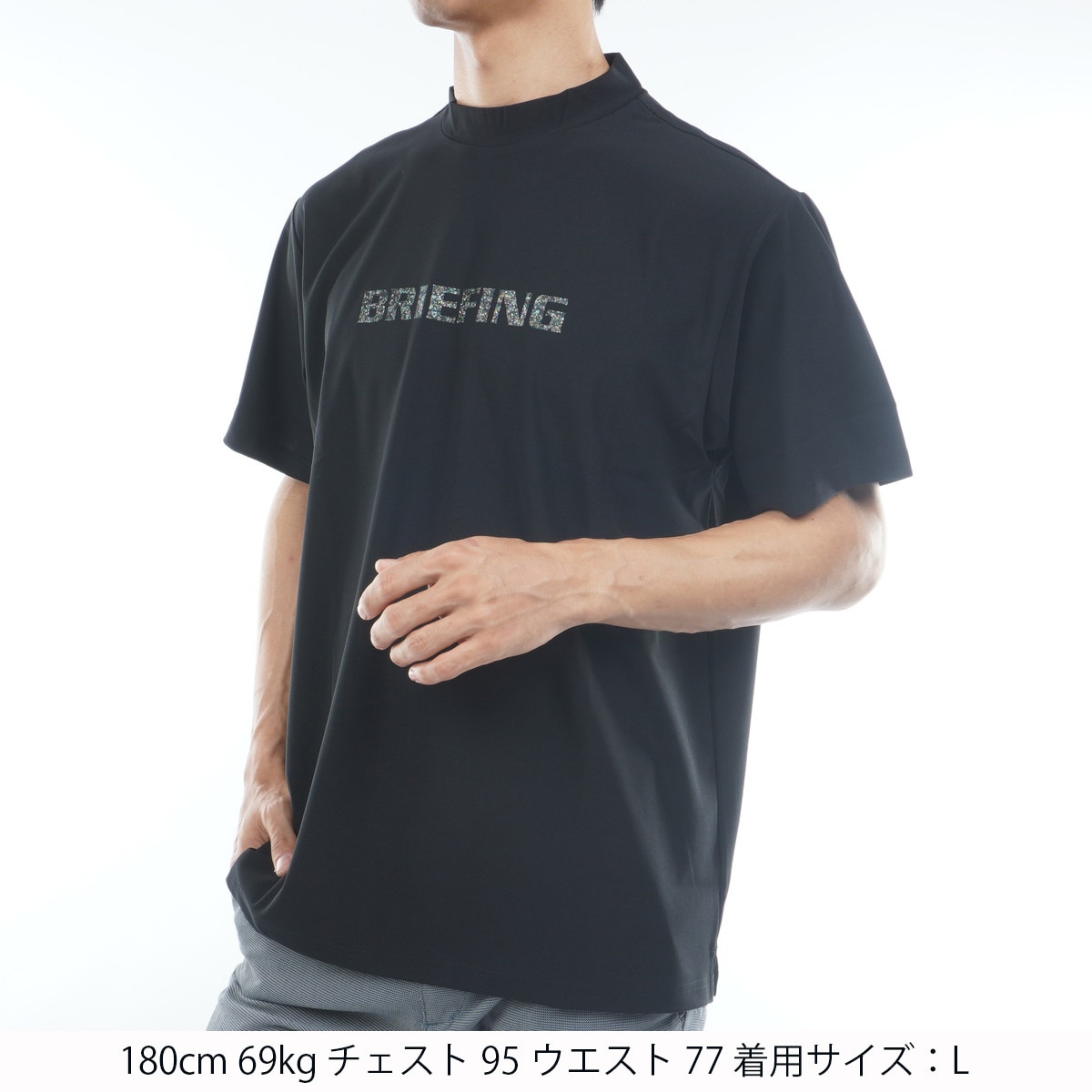 EARTH RF ハイネック半袖プルオーバー(半袖シャツ・ポロシャツ