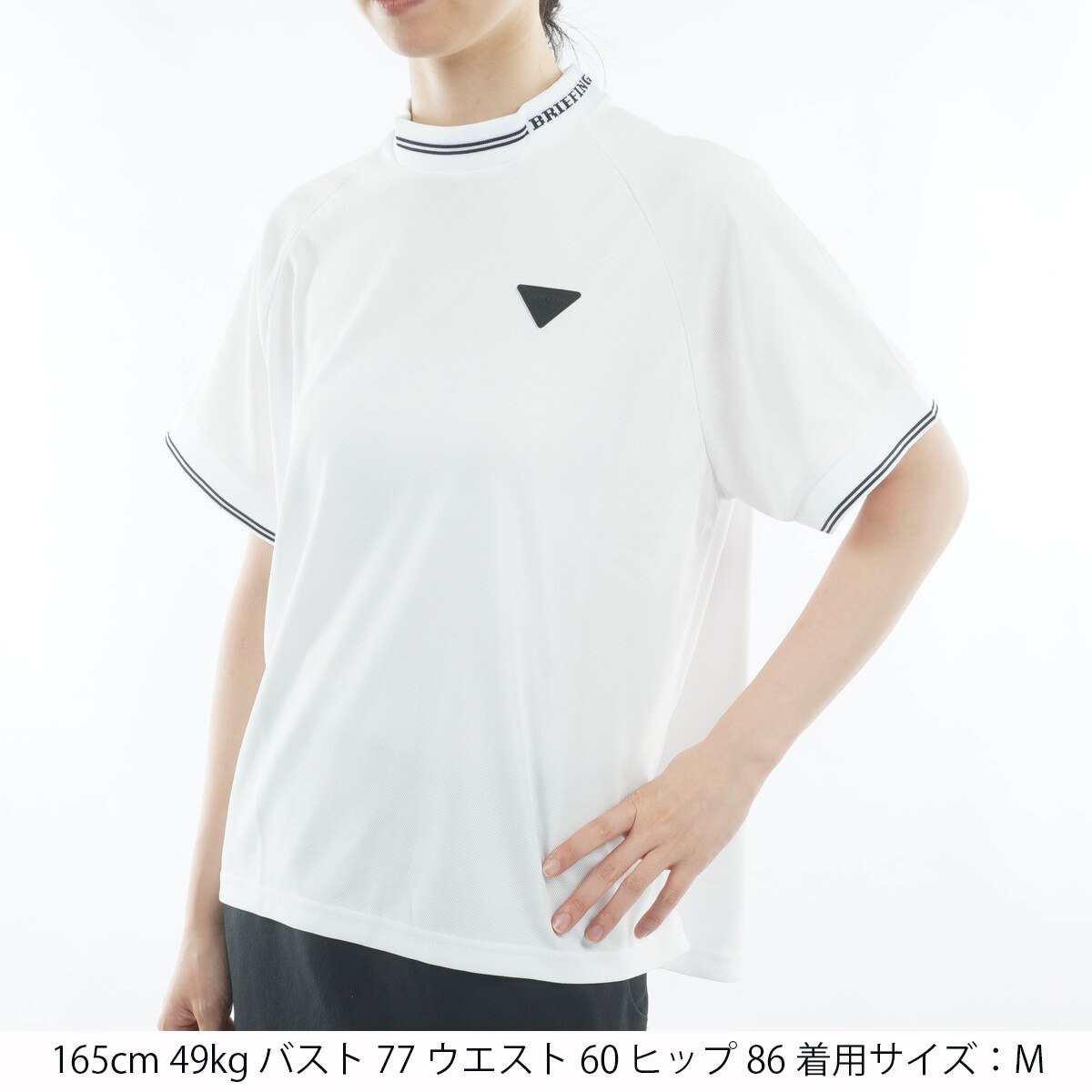 LA RF ミニライン ハイネック半袖シャツ レディス(半袖シャツ