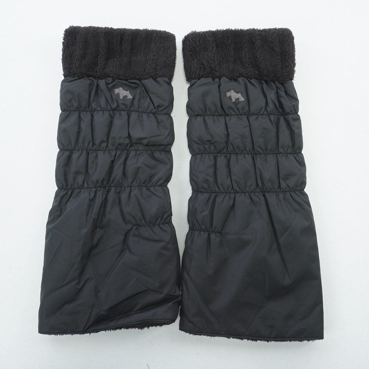リバーシブル 中綿レッグウォーマー レディス(その他ラウンド小物
