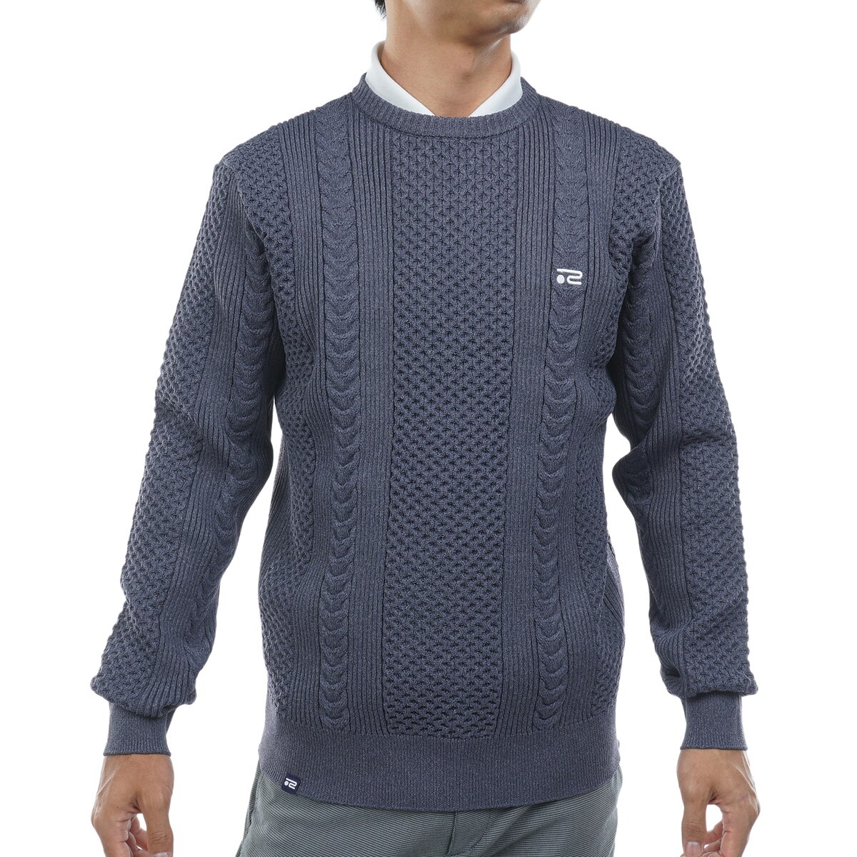 マスターバニー♡カシミヤ入/羊毛♡ニット♡M ゴルフ/スポーツ 上田