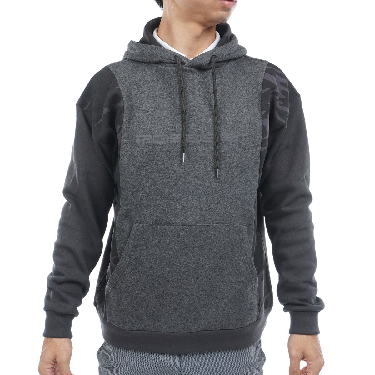 裏起毛 切替 フーディー(中間着(セーター、トレーナー))|ROSASEN