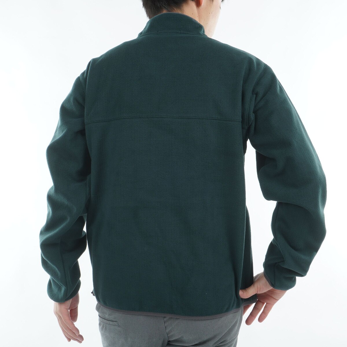 ウォームシールドフリース ハーフジップ切替プルオーバー(中間着