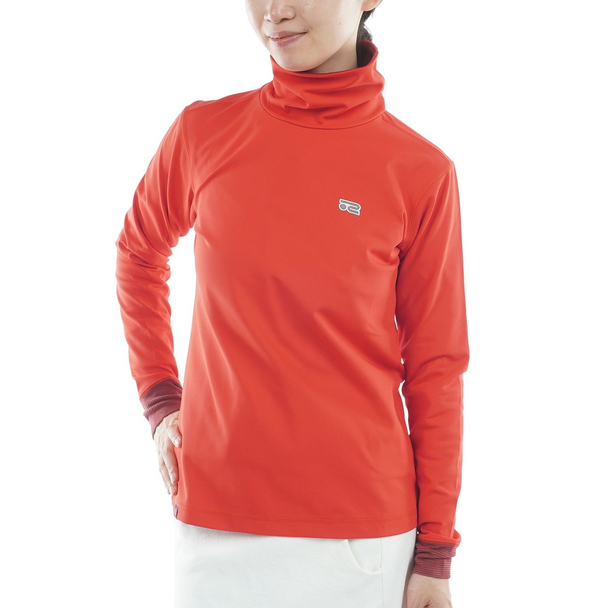 サイズ：LL ROSASEN ロサーセン 044-25011 裏起毛 ハイネック 長袖Tシャツ  グレー系 [240101425930] ゴルフウェア メンズ ストスト ROSASEN ロサーセン 044-25011 裏起毛 ハイネック 長袖Tシャツ