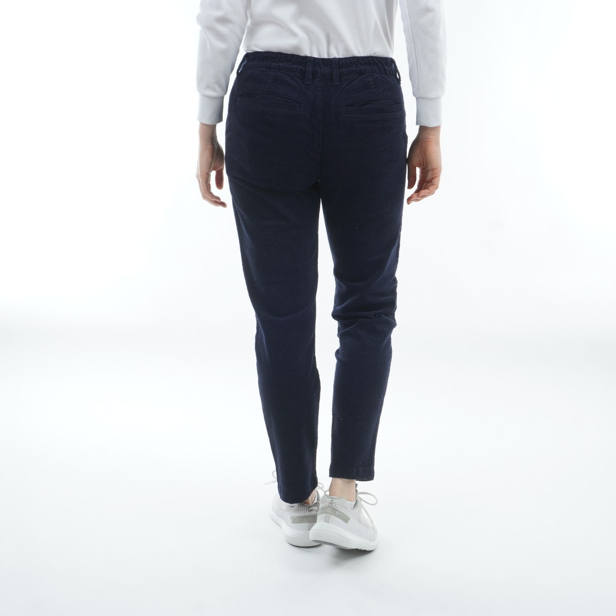 ストレッチ ブロークンコーデュロイパンツ レディス(ロングパンツ