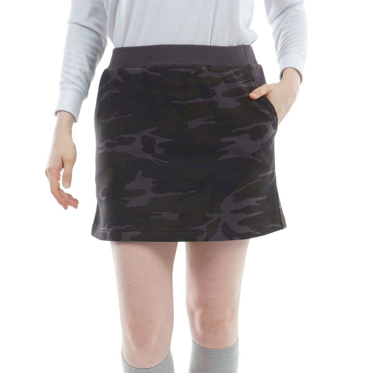 裏起毛 迷彩柄スカート レディス(スカート)|ROSASEN(ロサーセン) 045