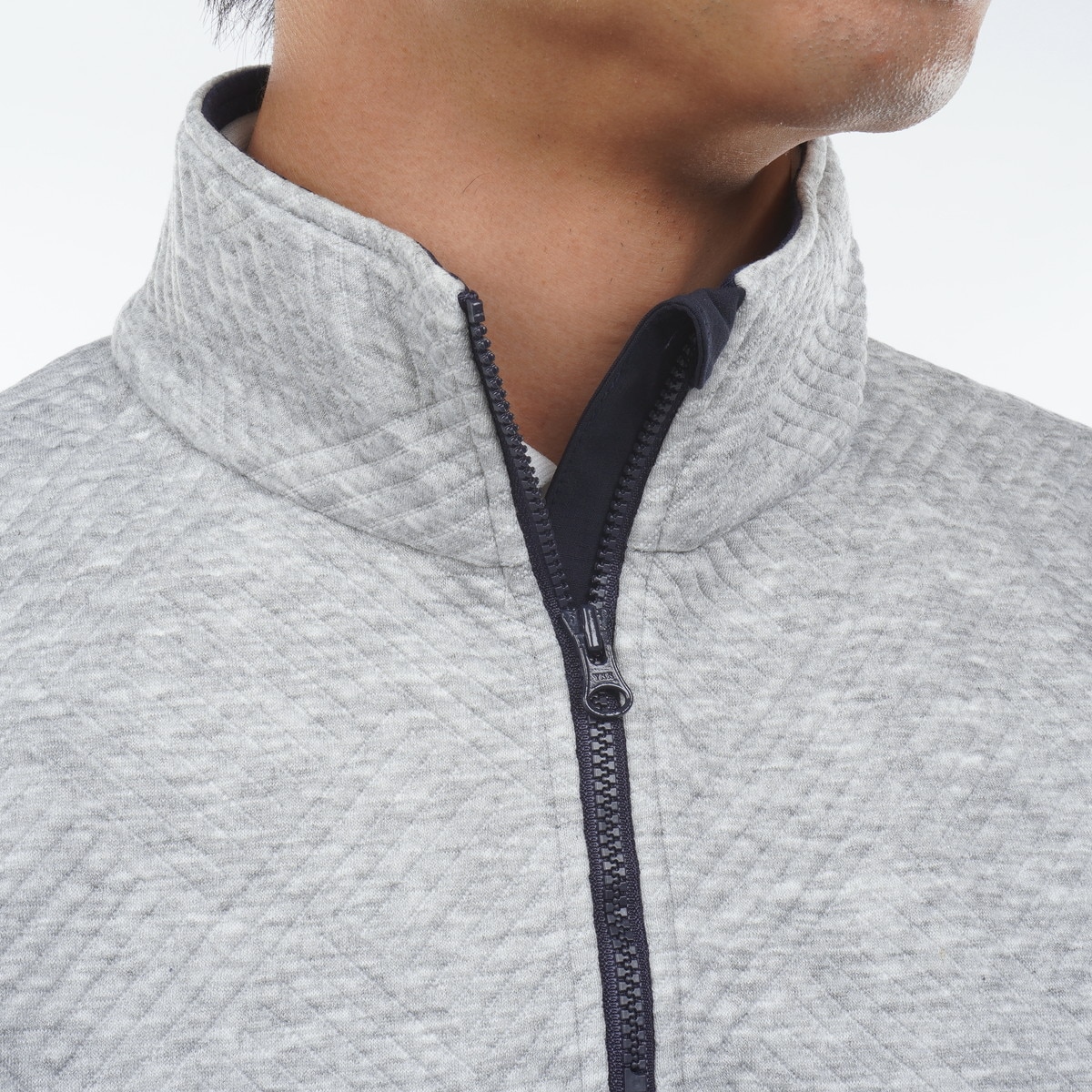 A-Line ストレッチ 膨れジャカード プルオーバー(中間着(セーター