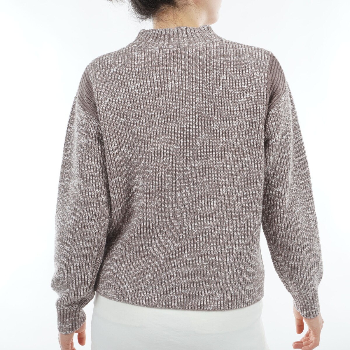 A-Line フェザーヤーン スラブ 片畦セーター レディス(中間着(セーター